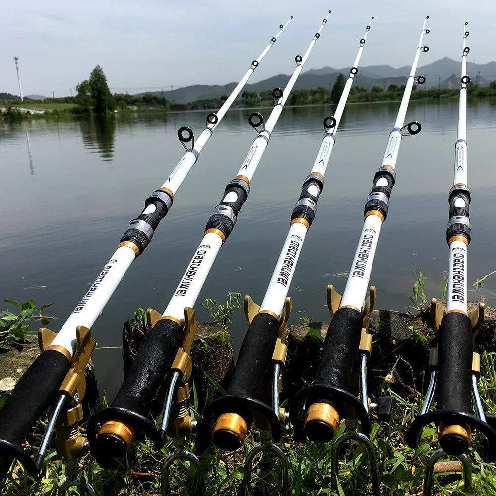 Canna da Pesca Telescopica GHOTDA - 2.1M a 3.6M - Fibra di Carbonio, Alta Resistenza - Vilemo