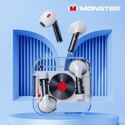 Cuffie stereo wireless Choice Monster XKT01 TWS con tecnologia dual mode.