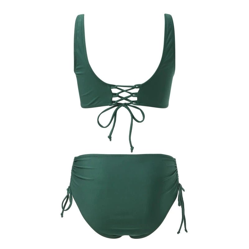 Costumi da Bagno Donna: Bikini Push Up a Vita Alta - Vilemo